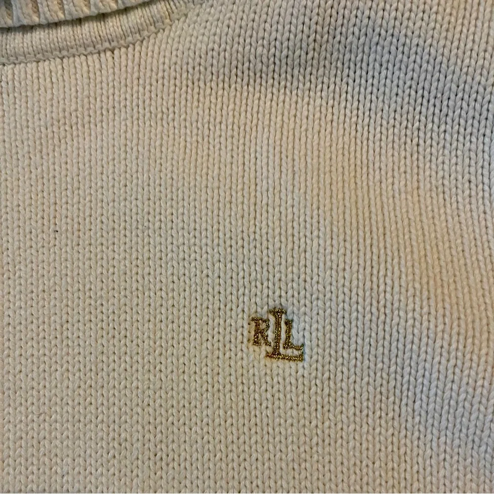 Lauren Ralph Lauren Kids Ivory Turtleneck Sweater Size M 5/6